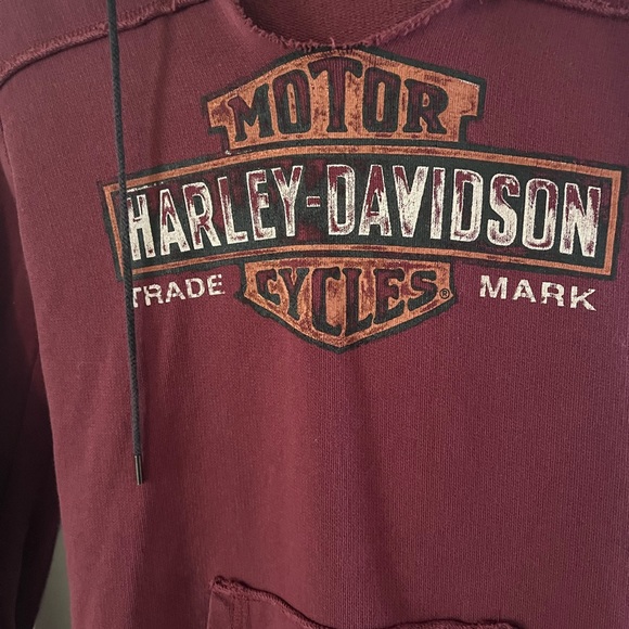 Harley-Davidson Women's Genuine Pullover Hoodie - Picture 2 of 3